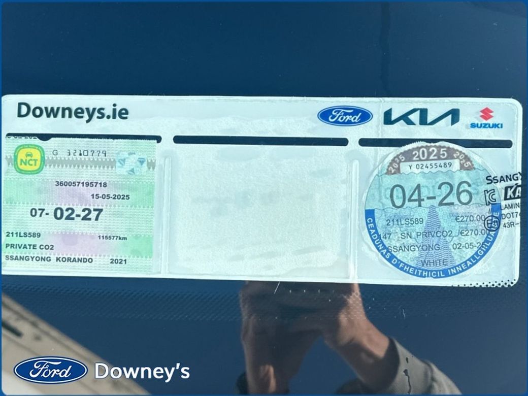 2021 Ssangyong Korando