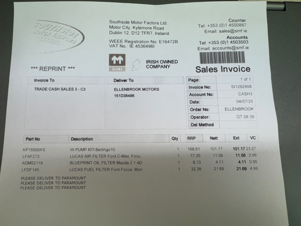 2015 Ford Transit Connect