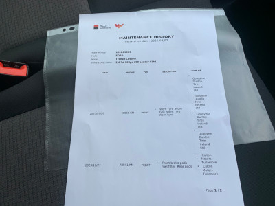 2020 Ford Transit Custom