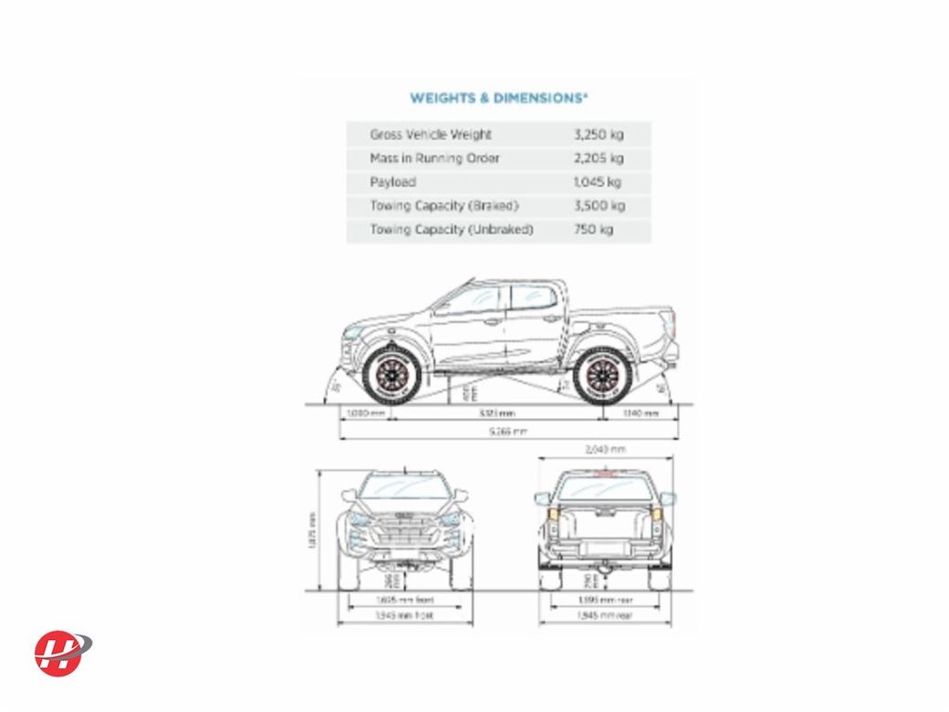 2025 Black Isuzu D-MAX