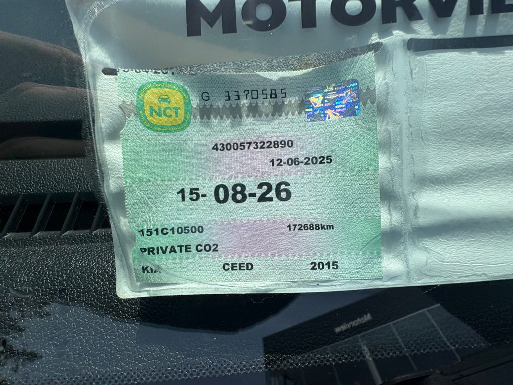 2015 Kia Ceed