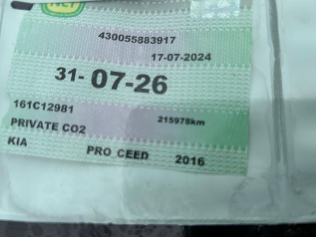 2016 Kia pro_ceed