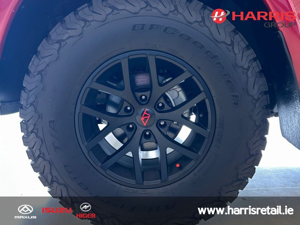 2025 Red Isuzu D-MAX