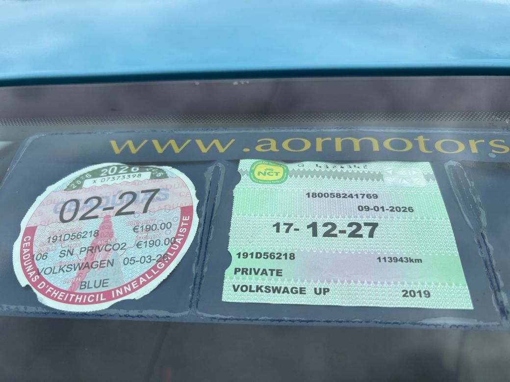 2019 Volkswagen up!