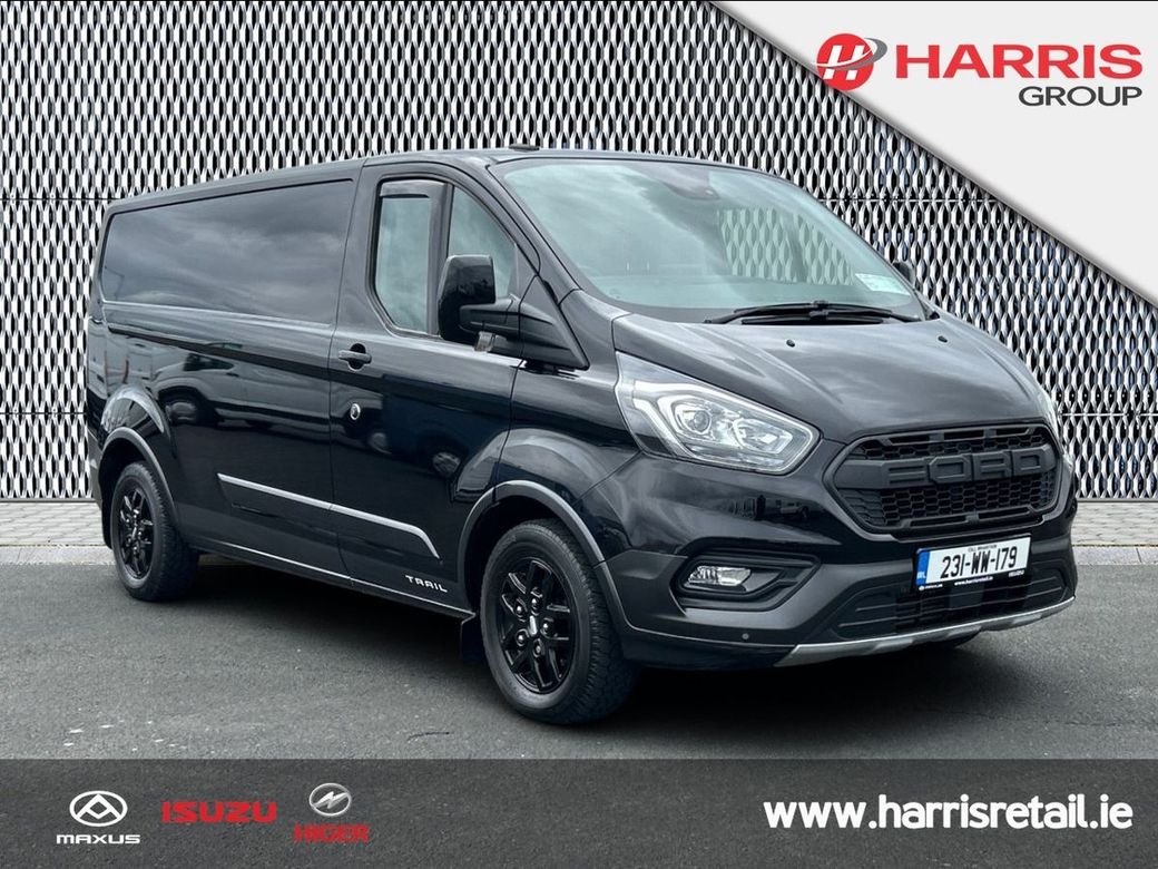 2023 Black Ford Transit Custom