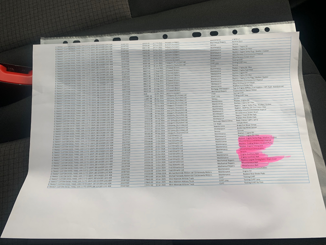 2022 Ford Transit Custom