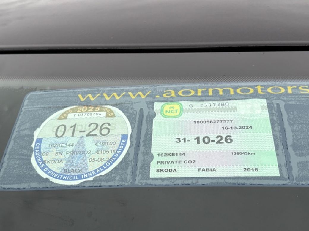 2016 Skoda Fabia